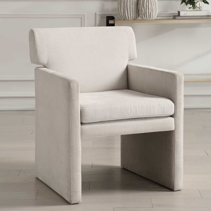 American Home Furniture Uttermost Colette Ivory Dining Chair Set of 2