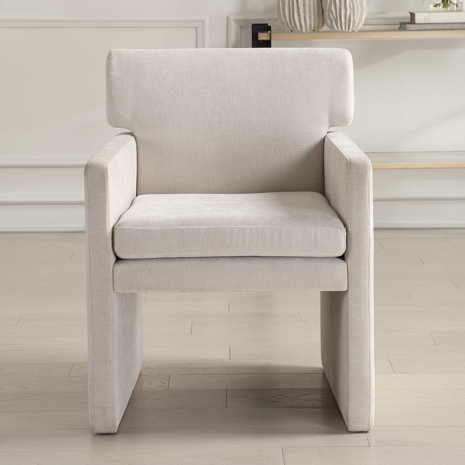 American Home Furniture Uttermost Colette Ivory Dining Chair Set of 2