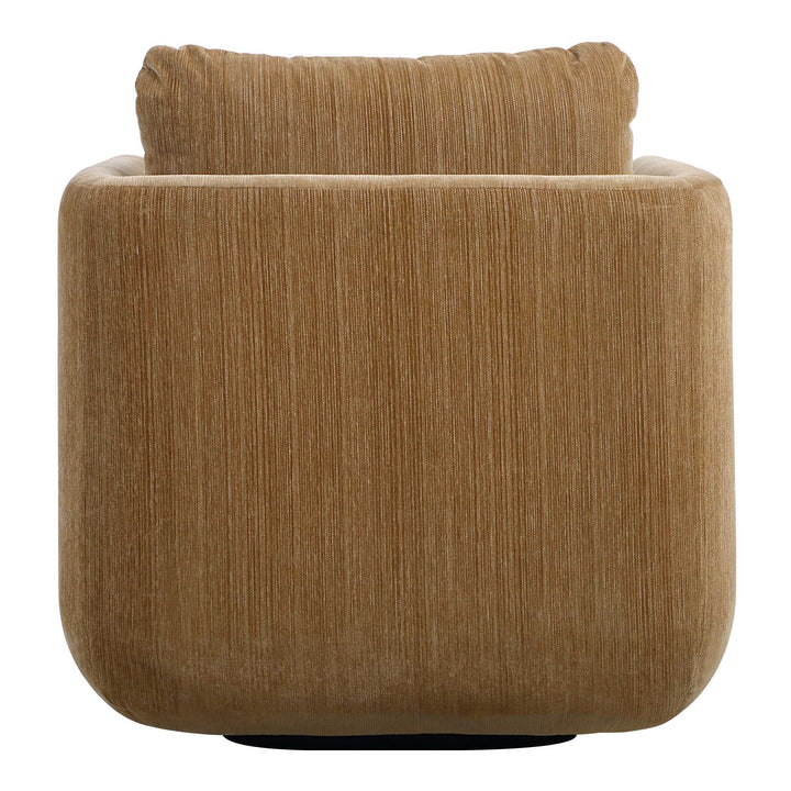 American Home Furniture Uttermost Abound Ginger Swivel Chair
