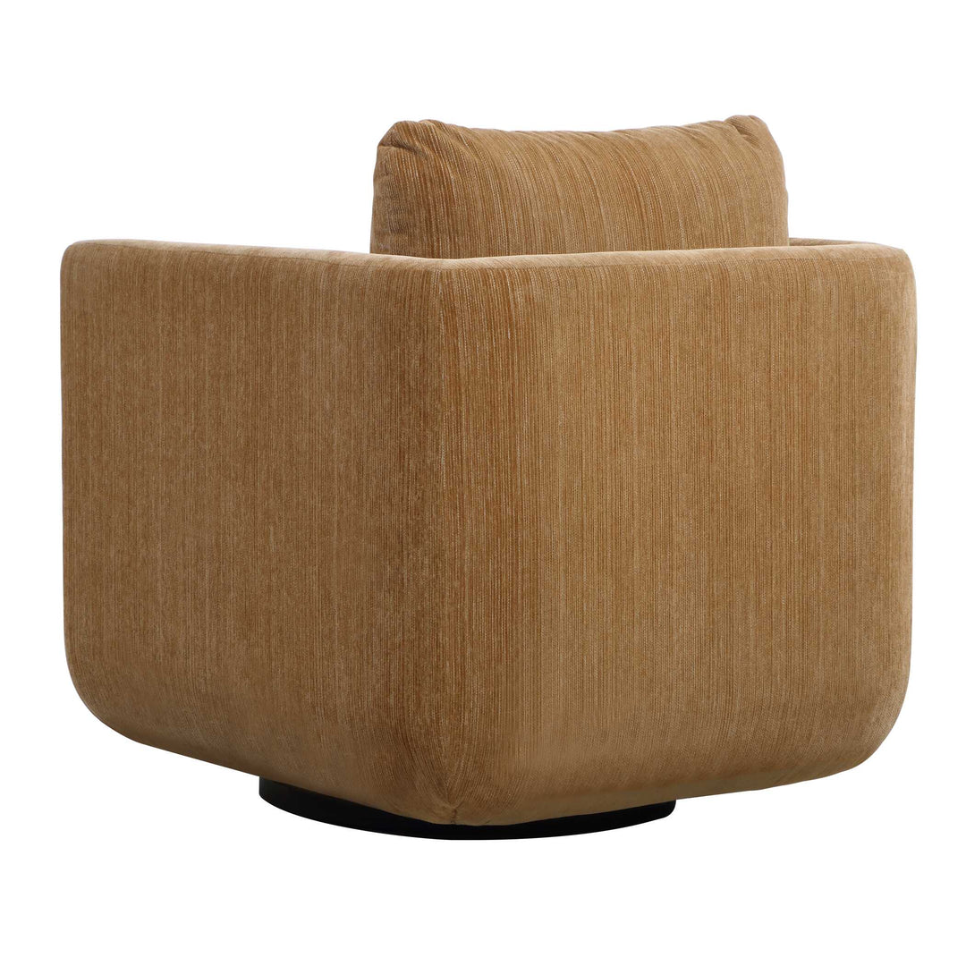American Home Furniture Uttermost Abound Ginger Swivel Chair
