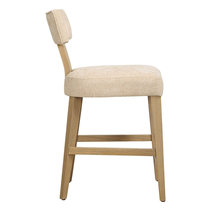 American Home Furniture Uttermost Elysian Sand Counter Stool