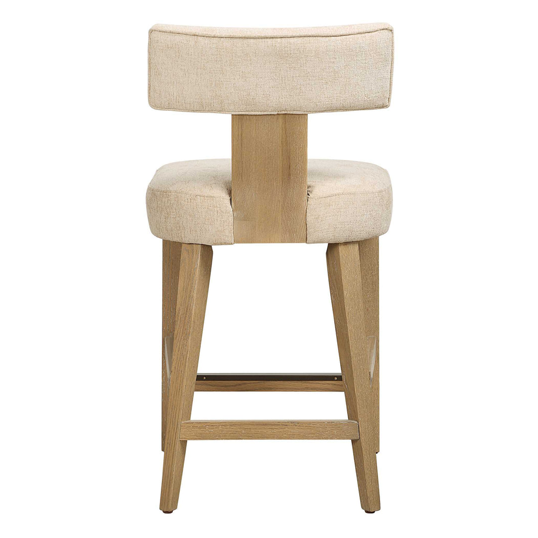 American Home Furniture Uttermost Elysian Sand Counter Stool