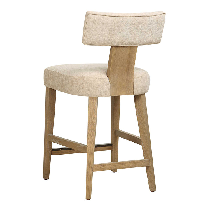 American Home Furniture Uttermost Elysian Sand Counter Stool