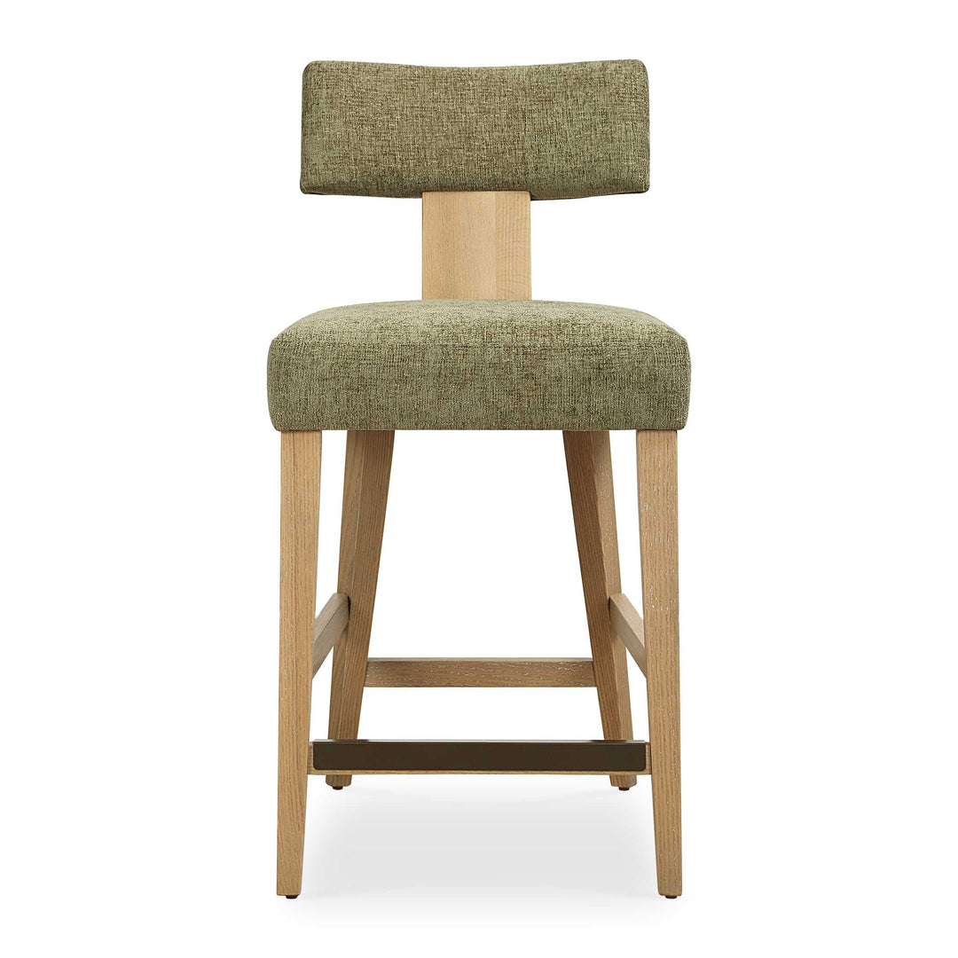 American Home Furniture Uttermost Elysian Moss Counter Stool