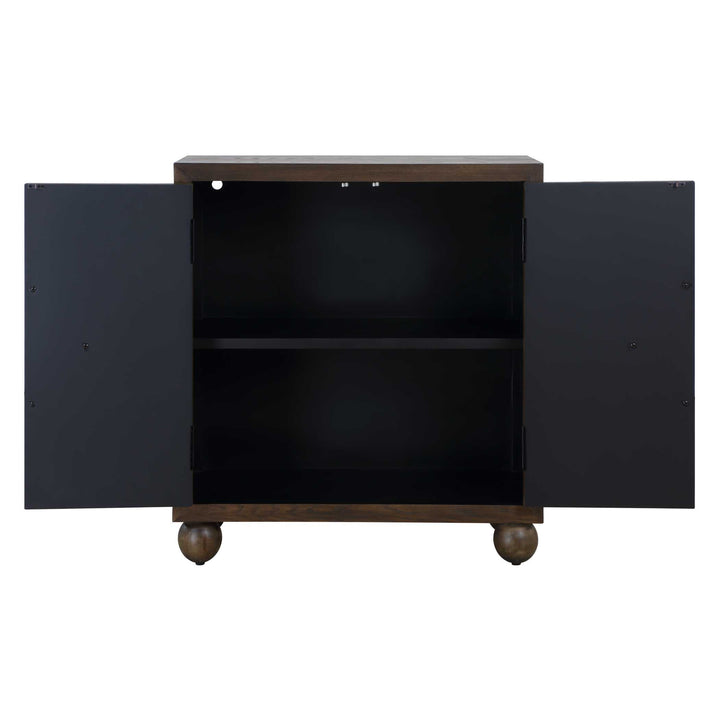 American Home Furniture Uttermost Mayenne 2 Door Oak Wood Cabinet