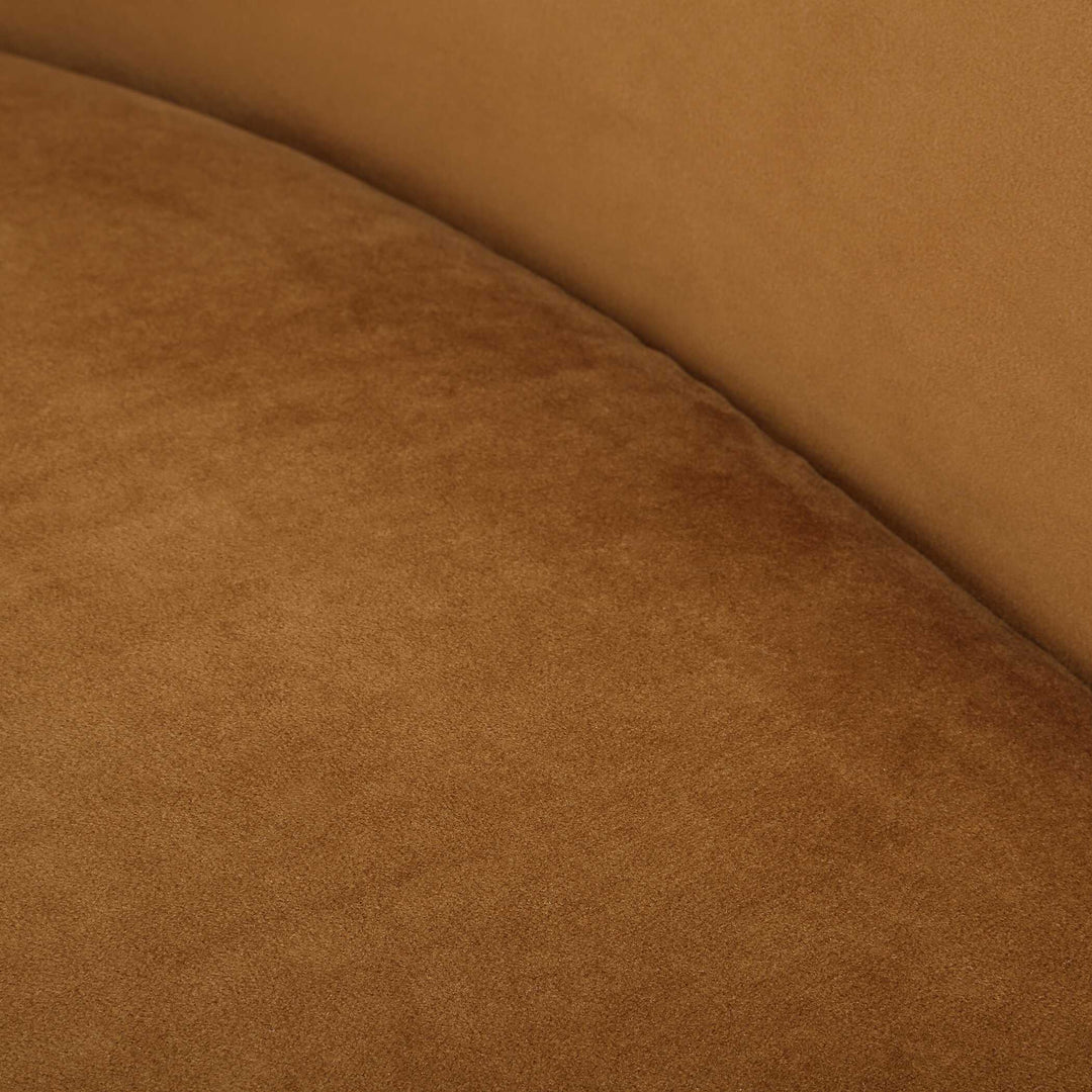 American Home Furniture Uttermost DeSoto Hazelnut Swivel Chair