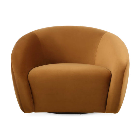 American Home Furniture Uttermost DeSoto Hazelnut Swivel Chair