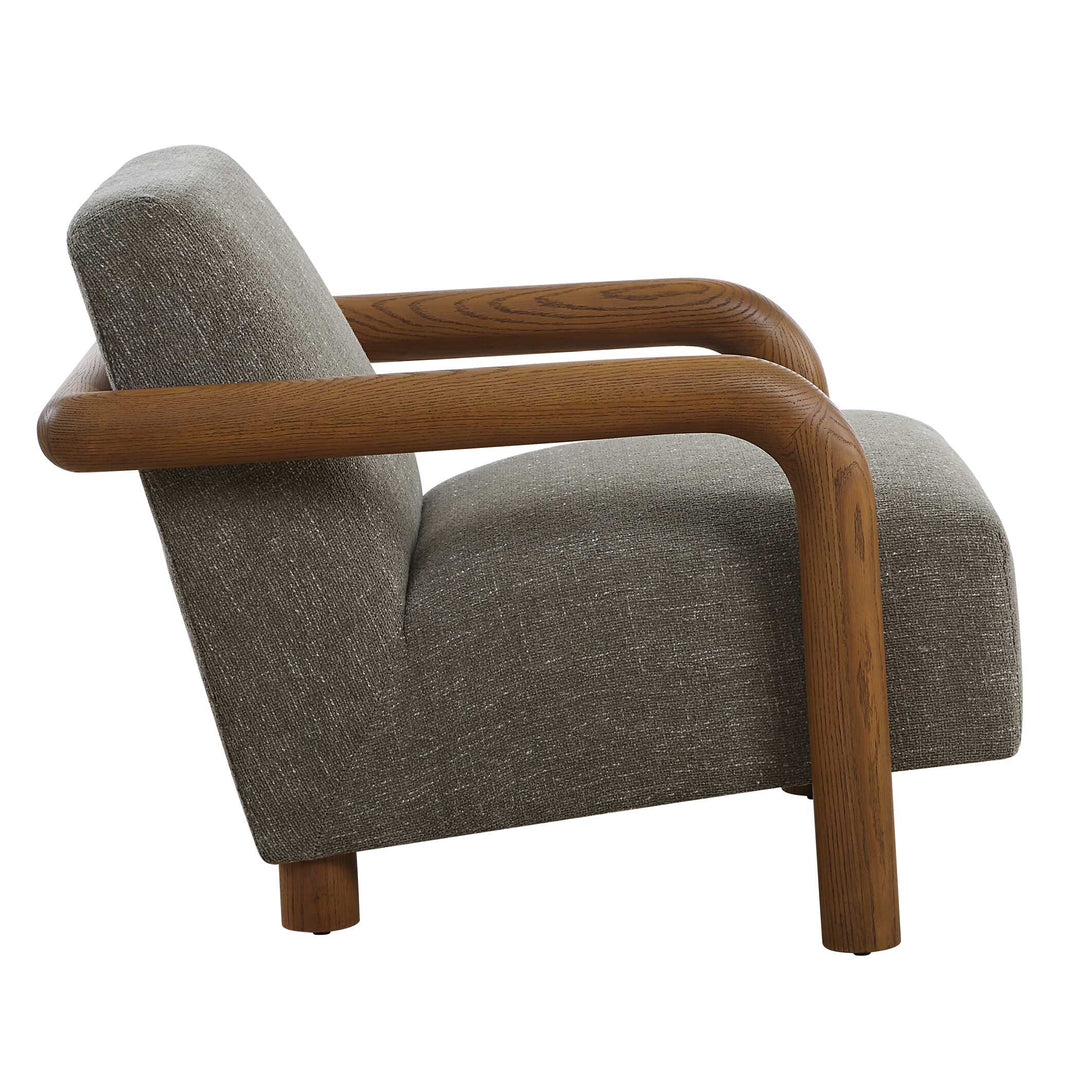 American Home Furniture Uttermost Balance Herb Green Accent Chair