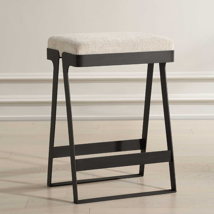 American Home Furniture Uttermost Hover Iron Counter Stool