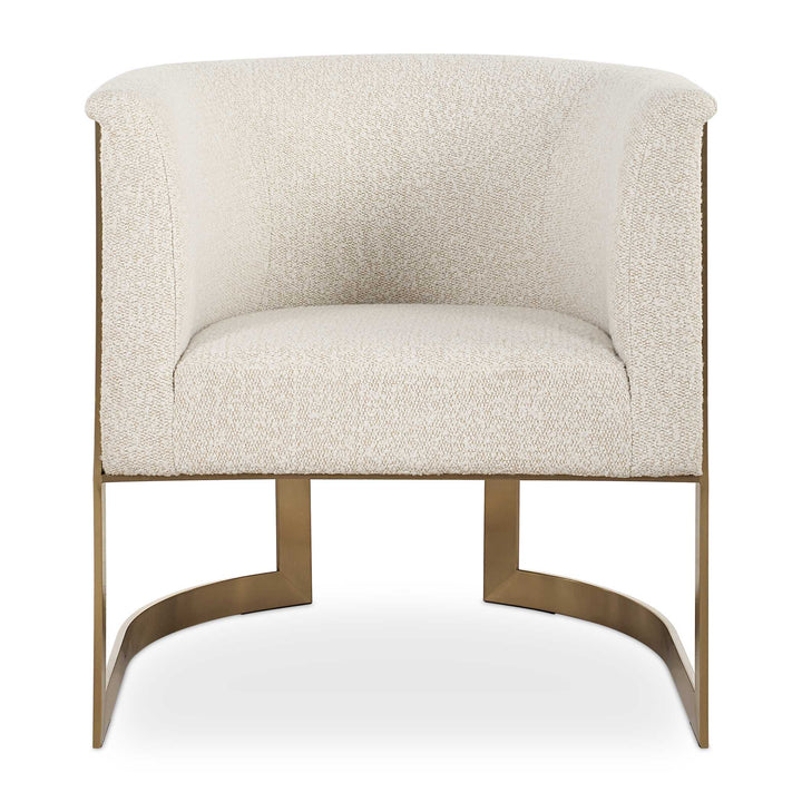American Home Furniture Uttermost Bellina Plush Barrel Chair