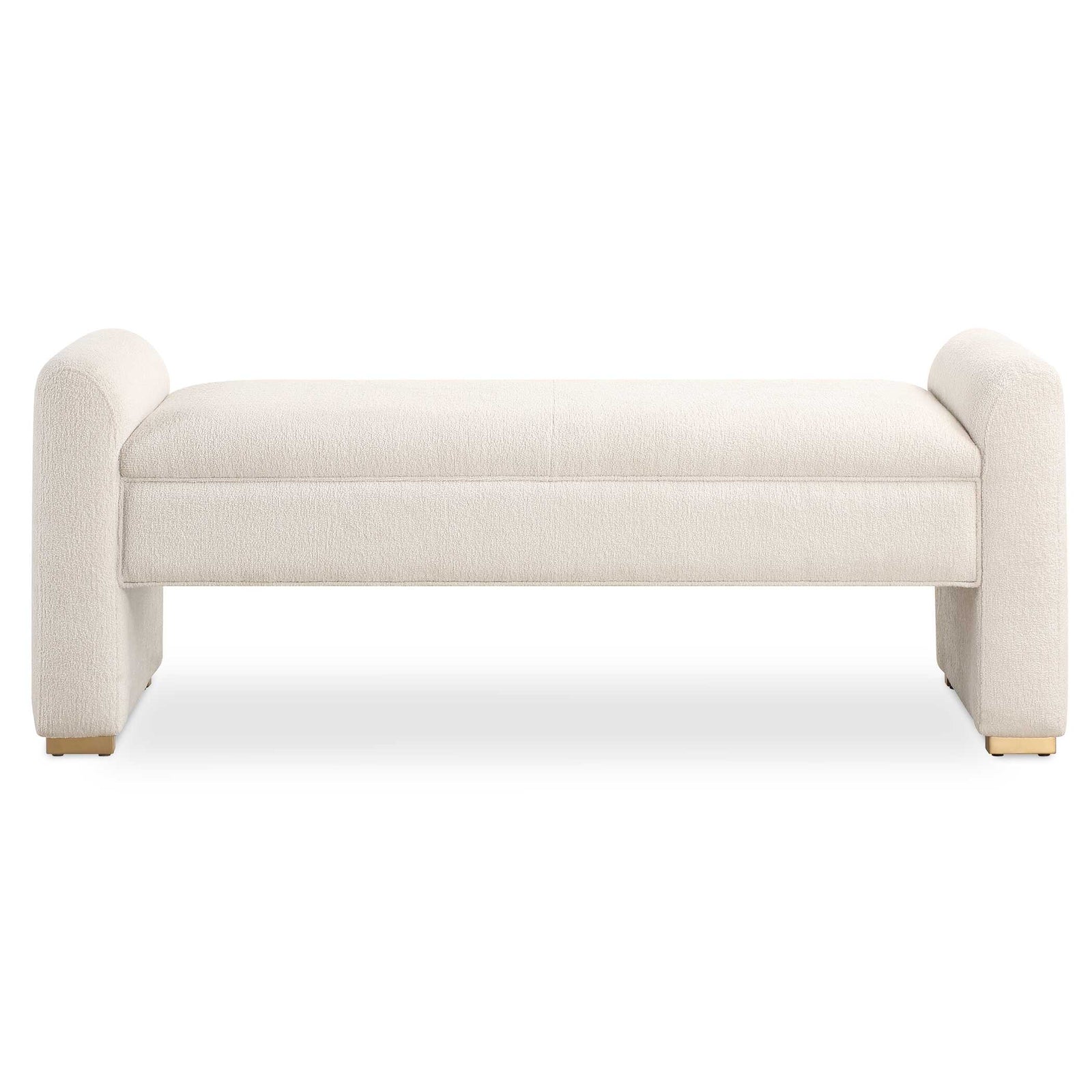 American Home Furniture Uttermost Caliste Ivory Bench