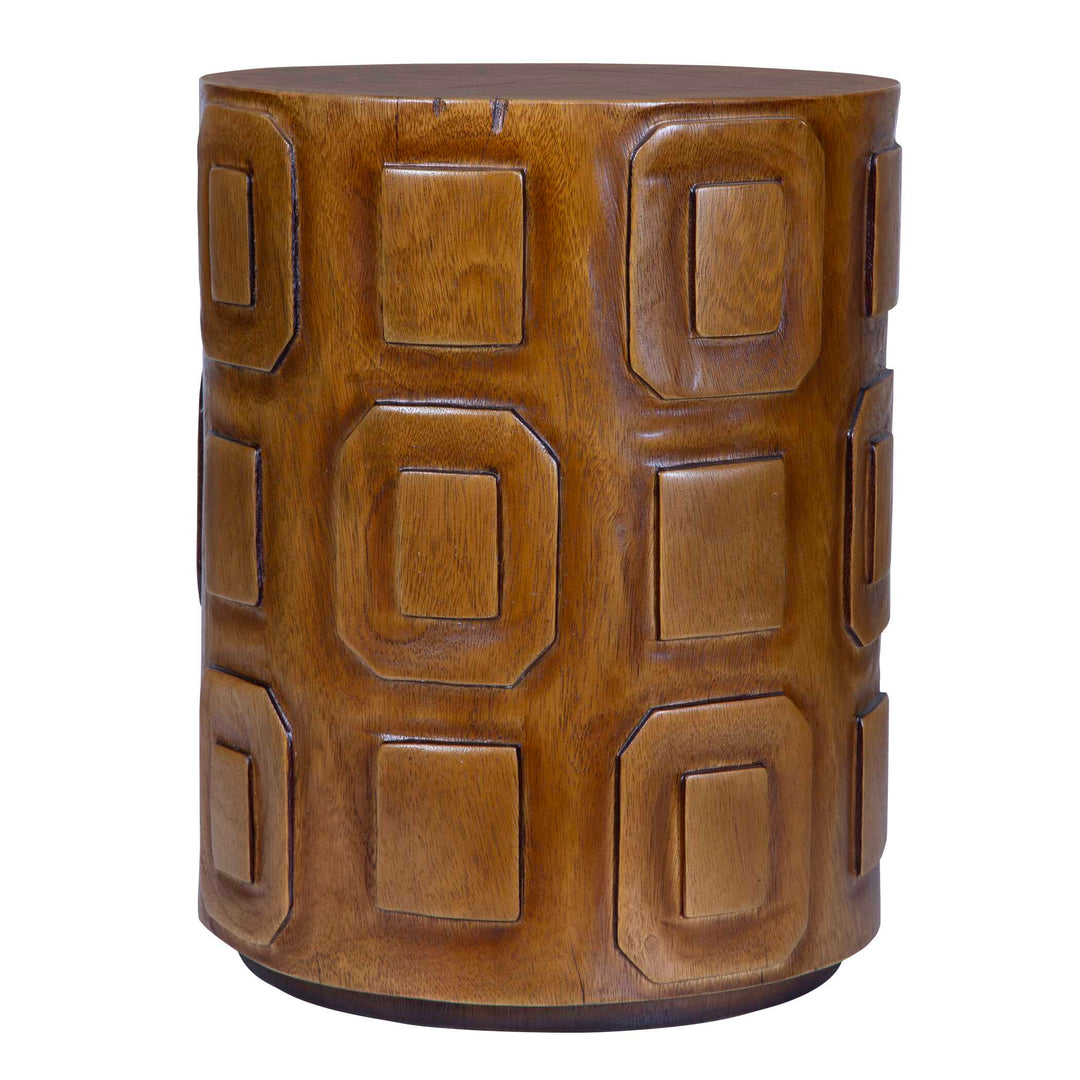 American Home Furniture Uttermost Alson Geometric Accent Table