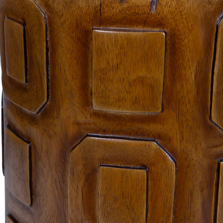 American Home Furniture Uttermost Alson Geometric Accent Table