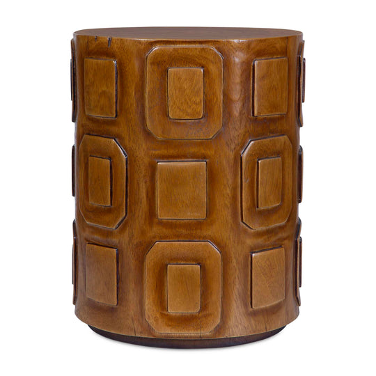 American Home Furniture Uttermost Alson Geometric Accent Table