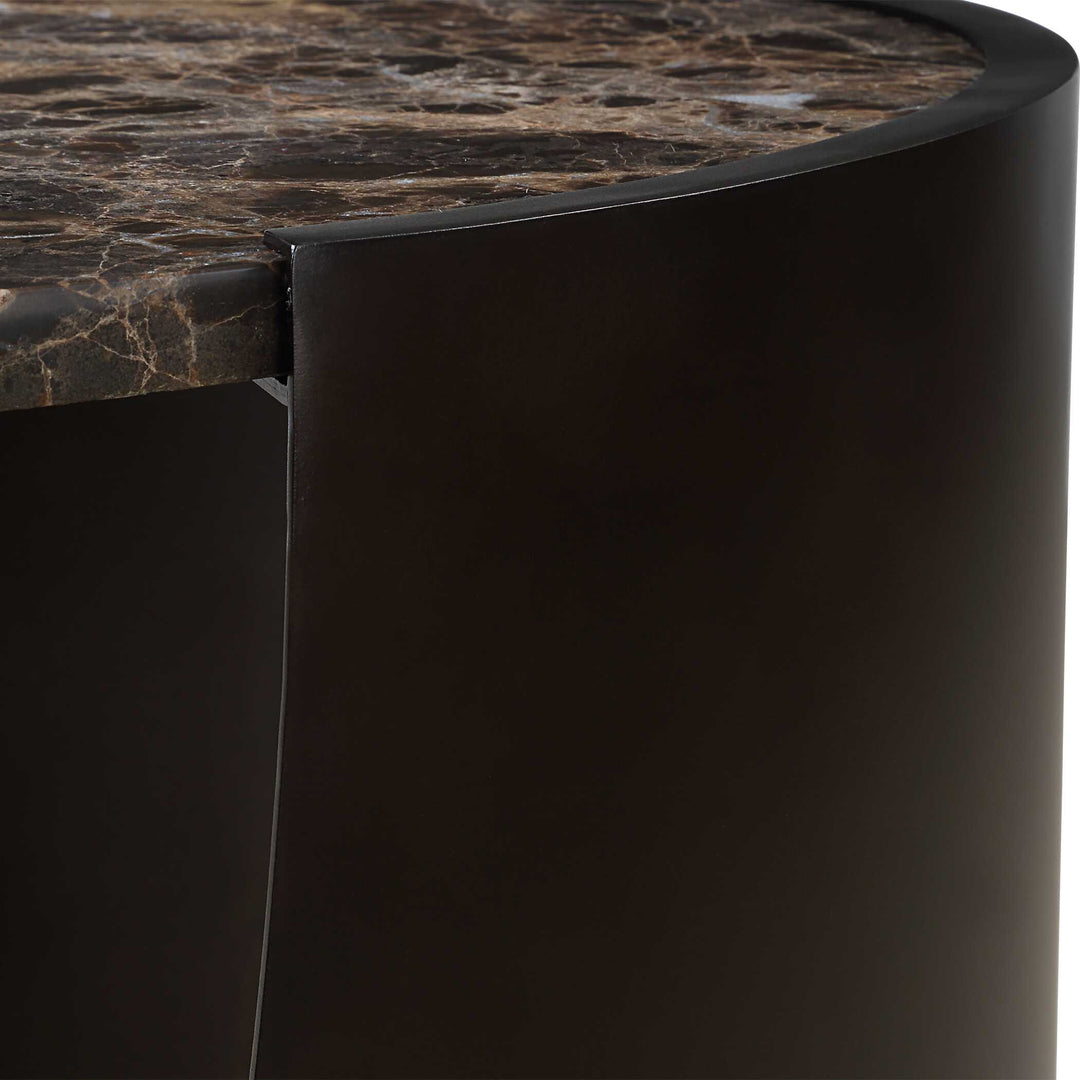 American Home Furniture Uttermost Welling Modern Metal Side Table