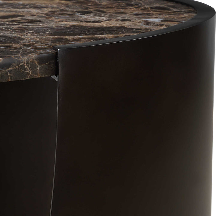 American Home Furniture Uttermost Welling Modern Metal Side Table