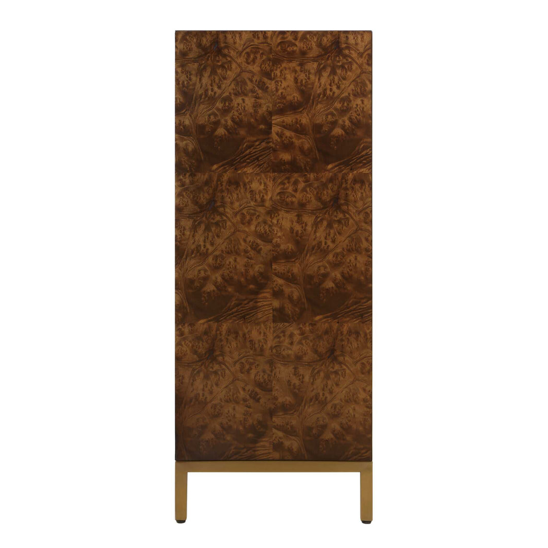 American Home Furniture Uttermost Jethro Burl 2 Door Cabinet