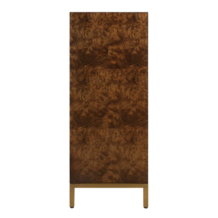 American Home Furniture Uttermost Jethro Burl 2 Door Cabinet