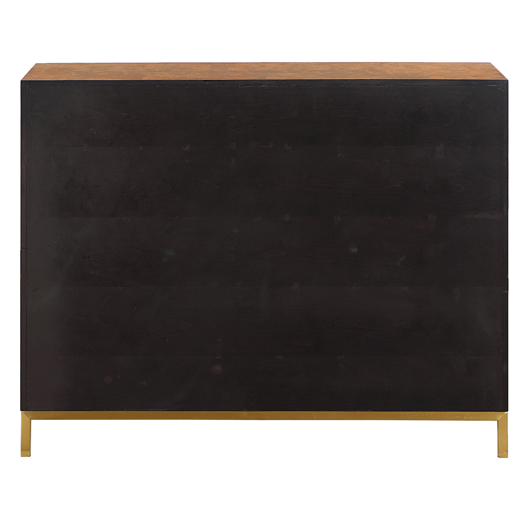 American Home Furniture Uttermost Jethro Burl 2 Door Cabinet