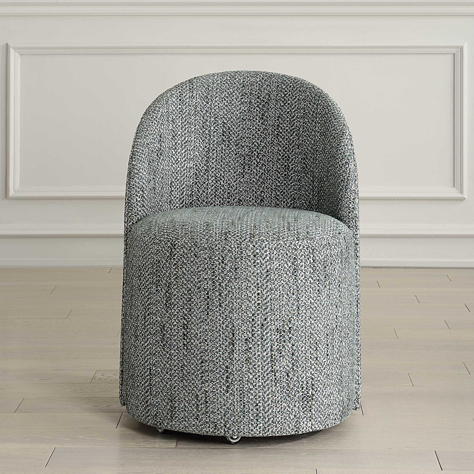 American Home Furniture Uttermost Roll With It Teal Dining Chair Set of 2