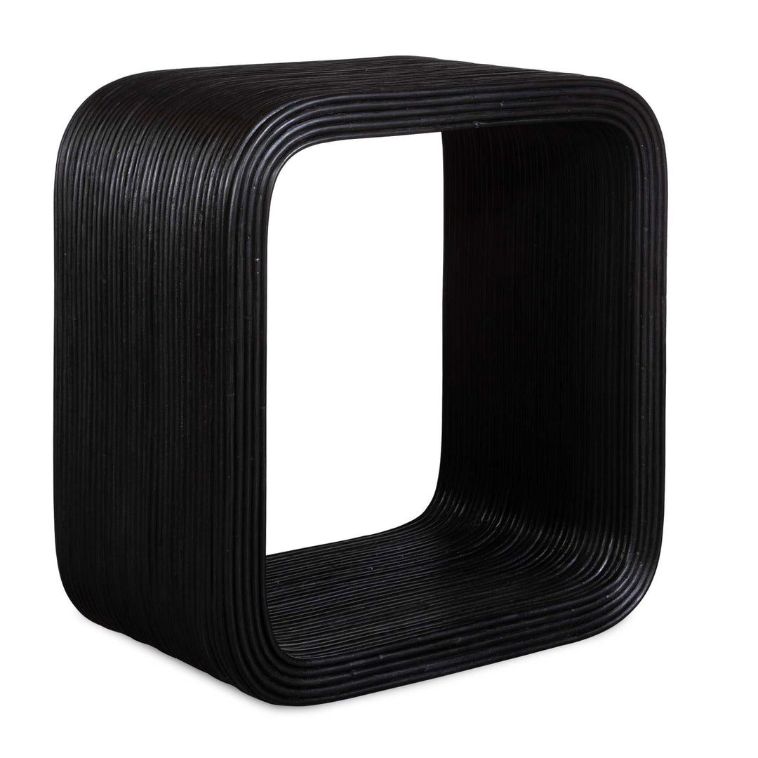 American Home Furniture Uttermost Compton Rattan Side Table