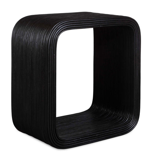 American Home Furniture Uttermost Compton Rattan Side Table