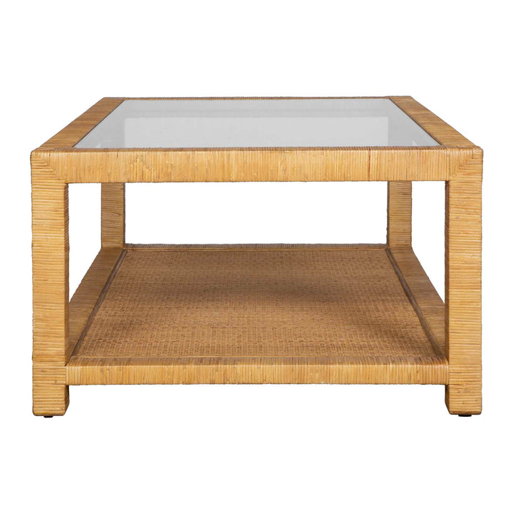 American Home Furniture Uttermost Kensing Natural Coffee Table