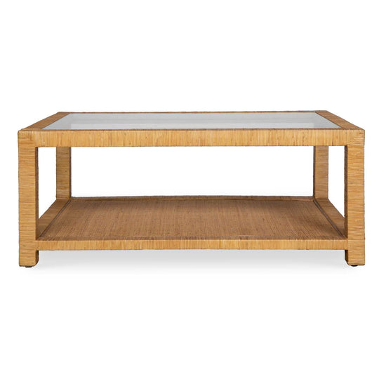 American Home Furniture Uttermost Kensing Natural Coffee Table