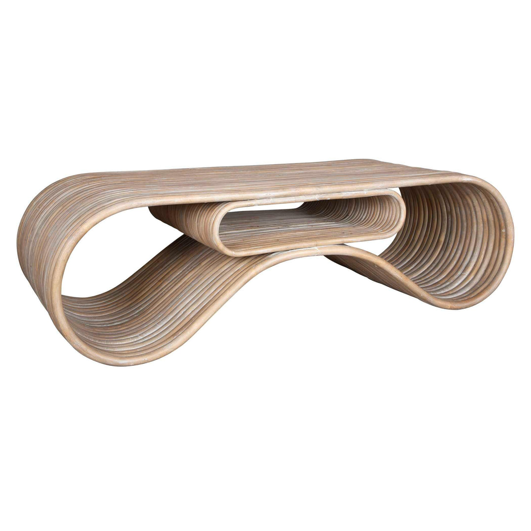 Montrose Rattan Coffee Table - AmericanHomeFurniture