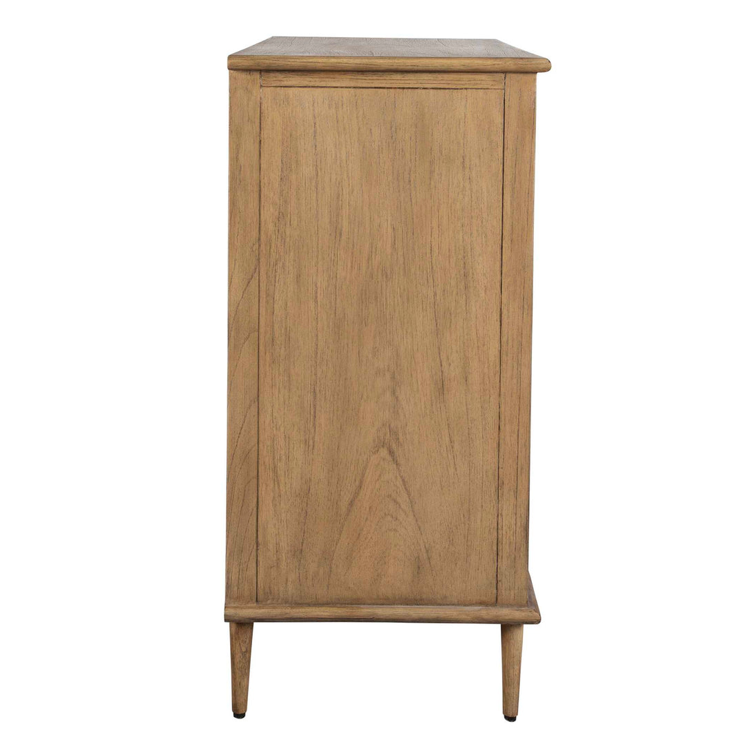 American Home Furniture Uttermost Coast 2 Door Rattan Cabinet
