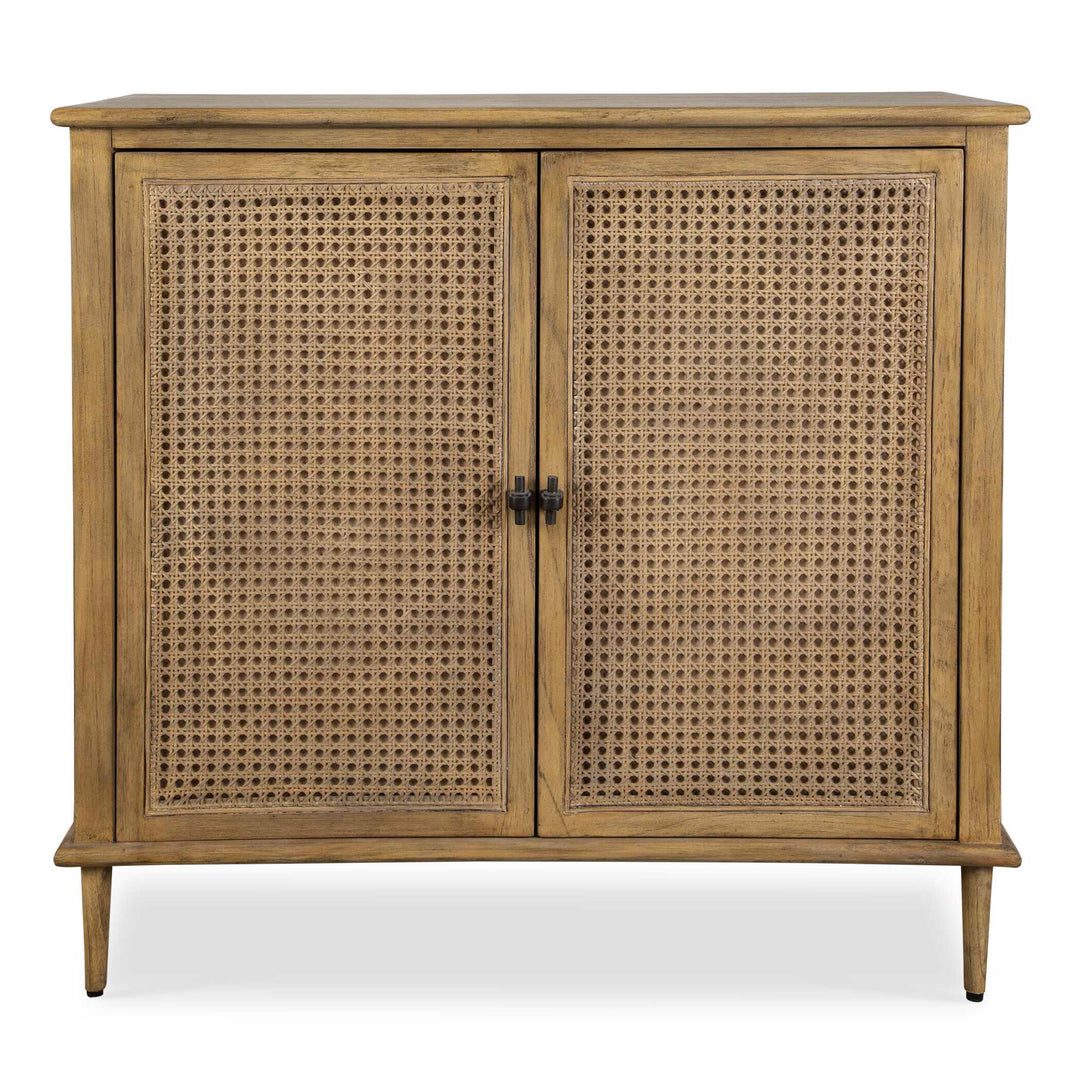 American Home Furniture Uttermost Coast 2 Door Rattan Cabinet