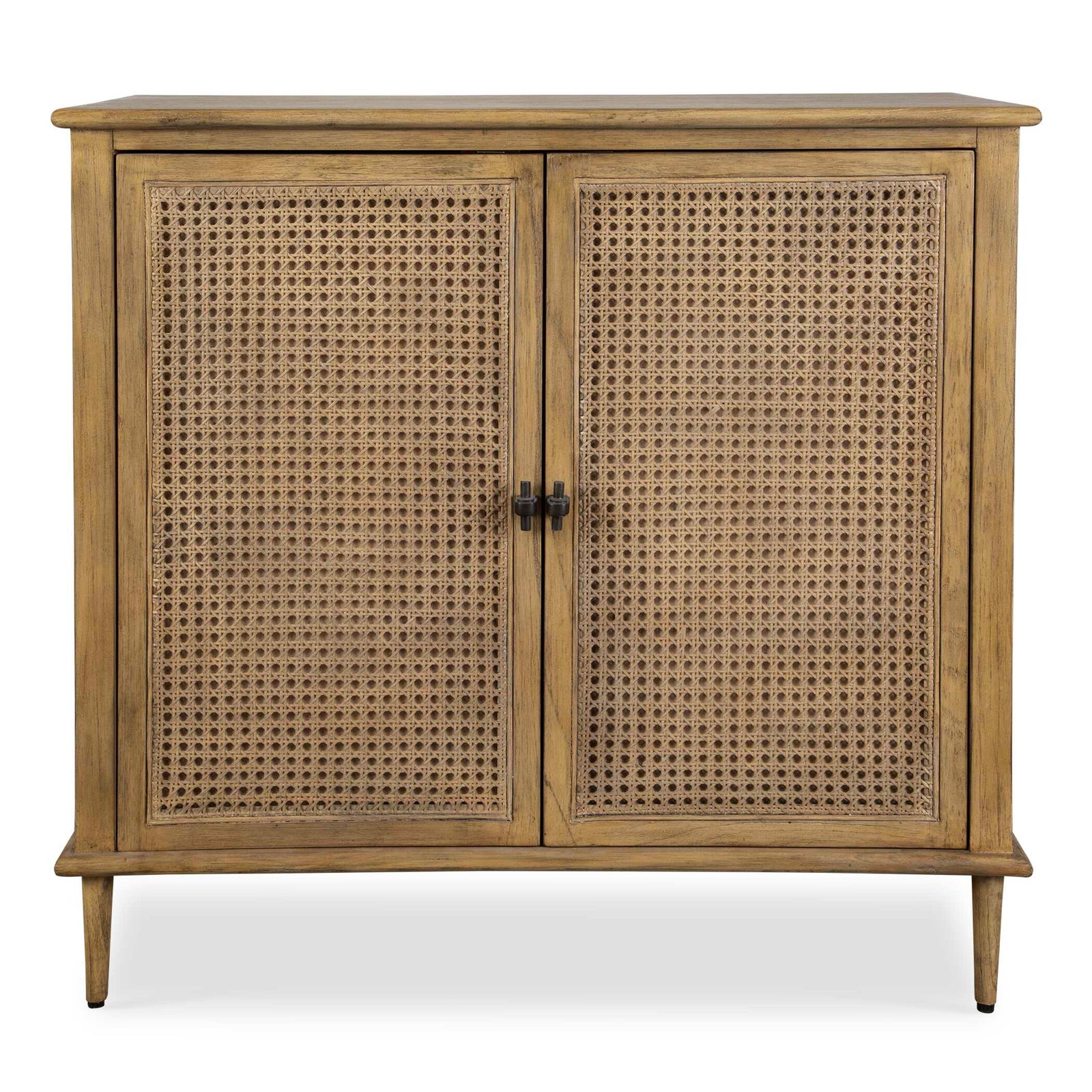 American Home Furniture Uttermost Coast 2 Door Rattan Cabinet