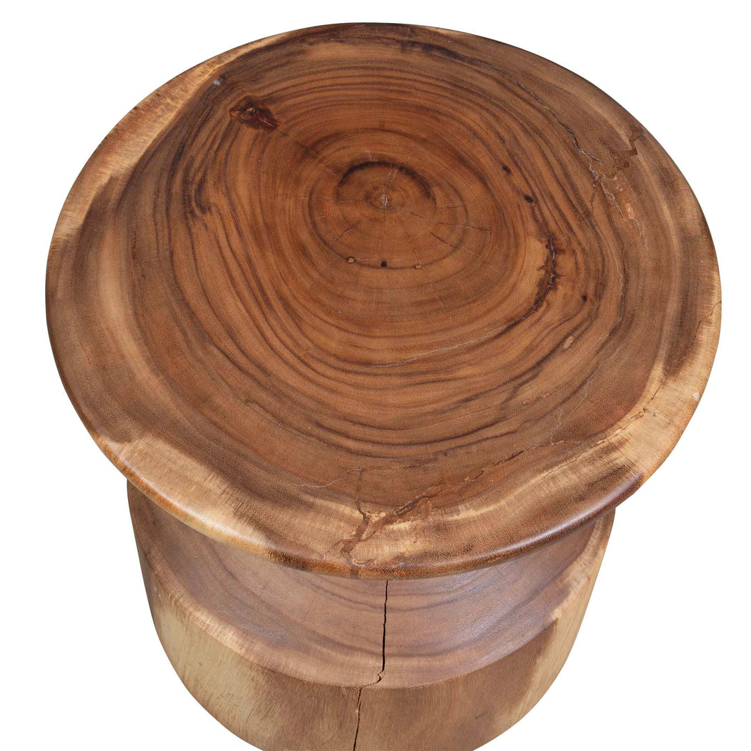 American Home Furniture Uttermost Lynx Hourglass Accent Table