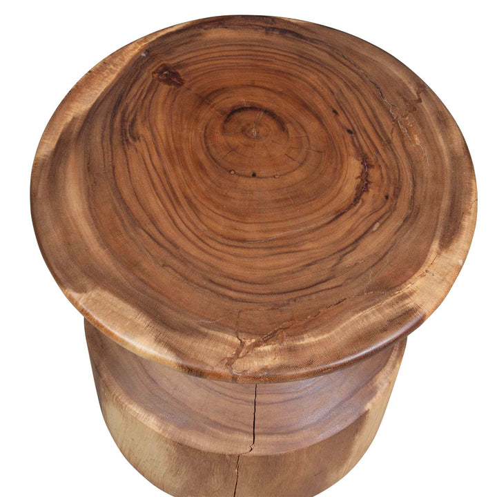 American Home Furniture Uttermost Lynx Hourglass Accent Table