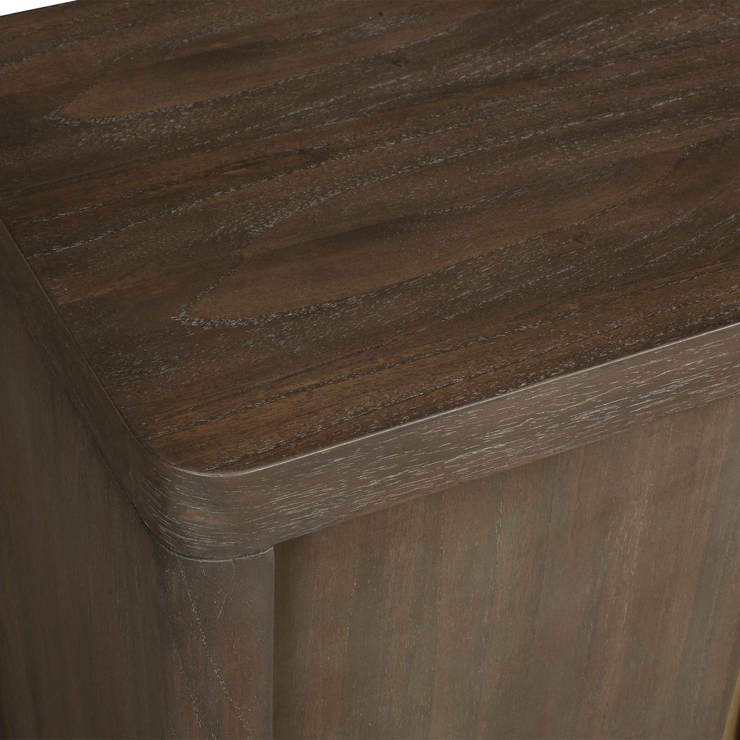 American Home Furniture Uttermost Botero Walnut Console Cabinet