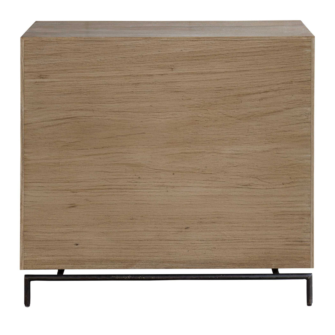 American Home Furniture Uttermost Millard Curved 4 Drawer Chest