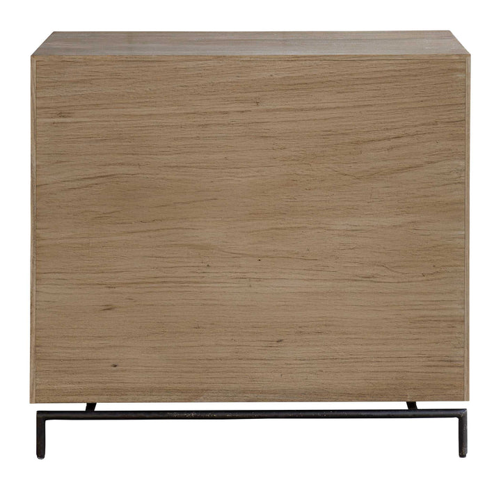 American Home Furniture Uttermost Millard Curved 4 Drawer Chest