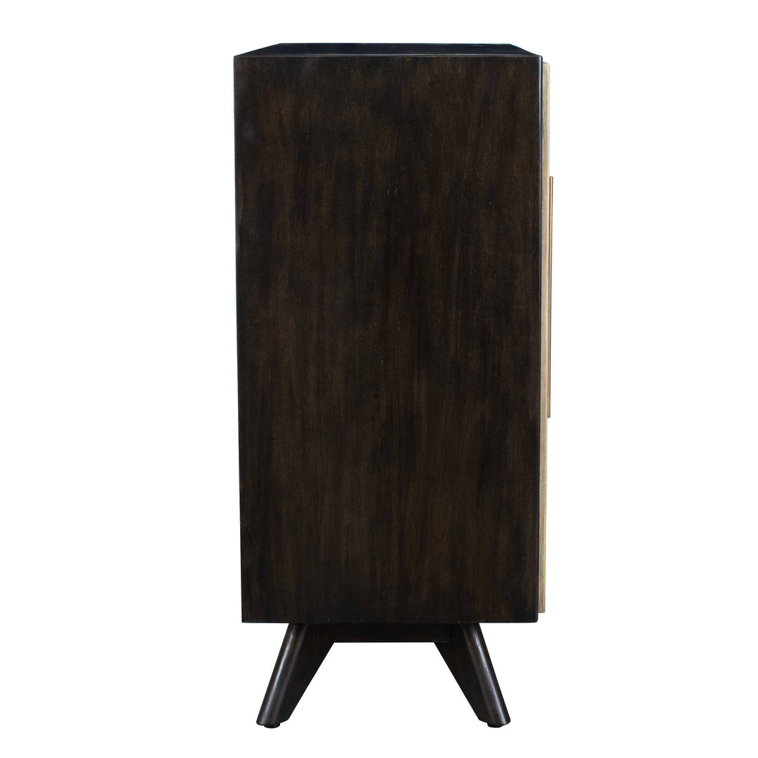 American Home Furniture Uttermost Reina Modern 2 Door Cabinet