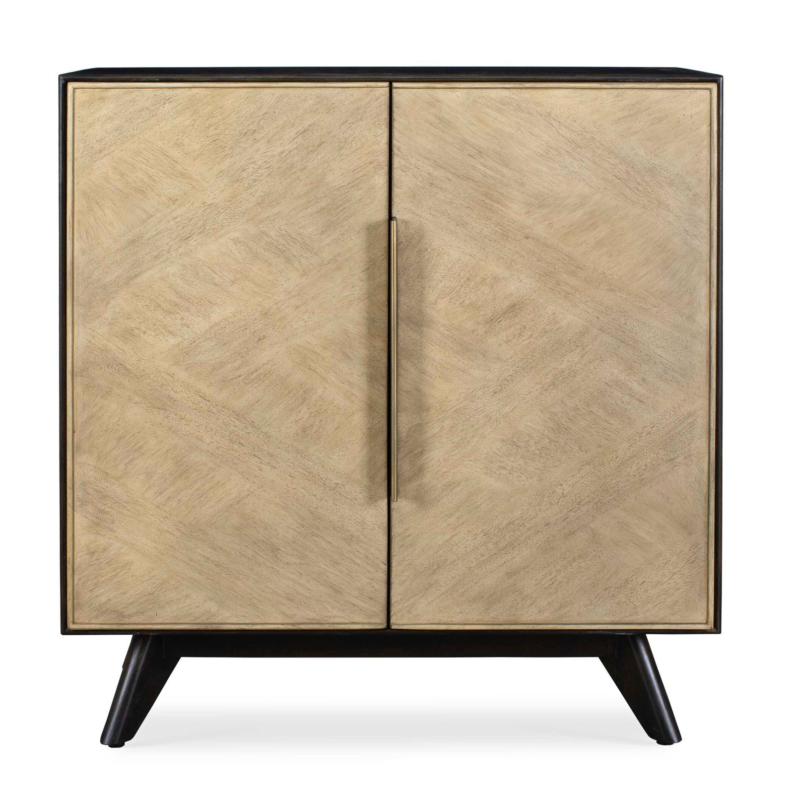 American Home Furniture Uttermost Reina Modern 2 Door Cabinet