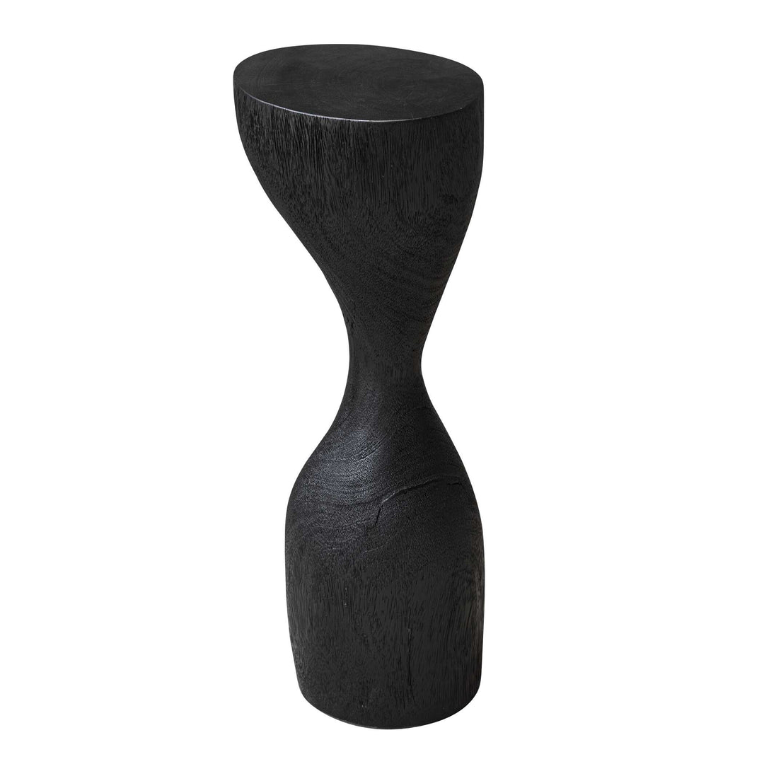 American Home Furniture Uttermost Mattison Black Drink Table