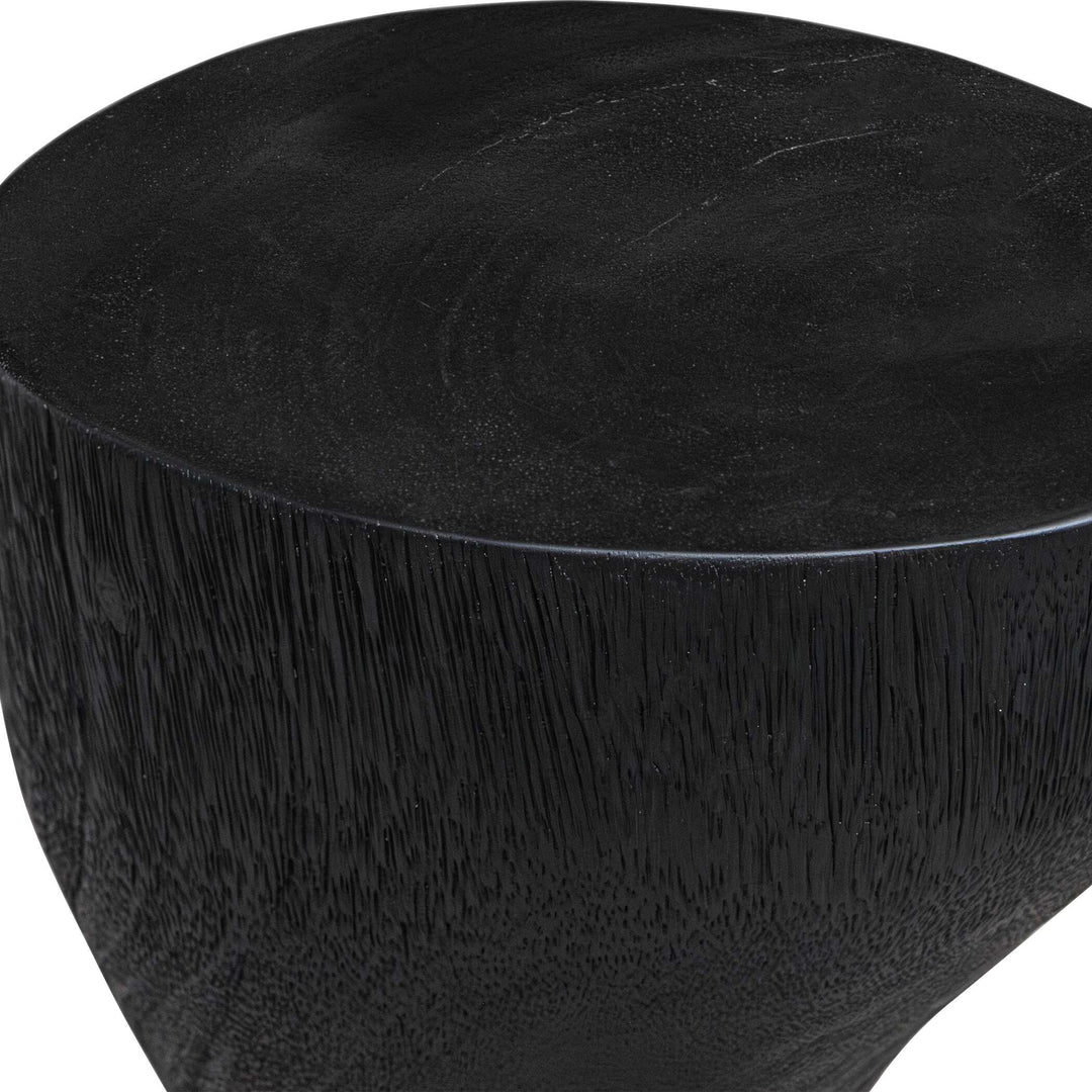 American Home Furniture Uttermost Mattison Black Drink Table