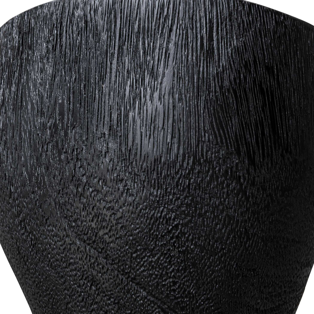American Home Furniture Uttermost Mattison Black Drink Table
