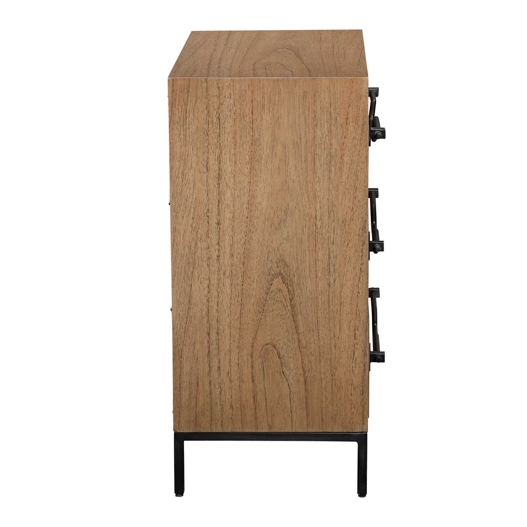 American Home Furniture Uttermost Jory Natural Wood Accent Chest