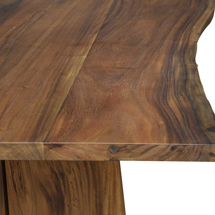 American Home Furniture Uttermost Glenmore Wood Dining Table
