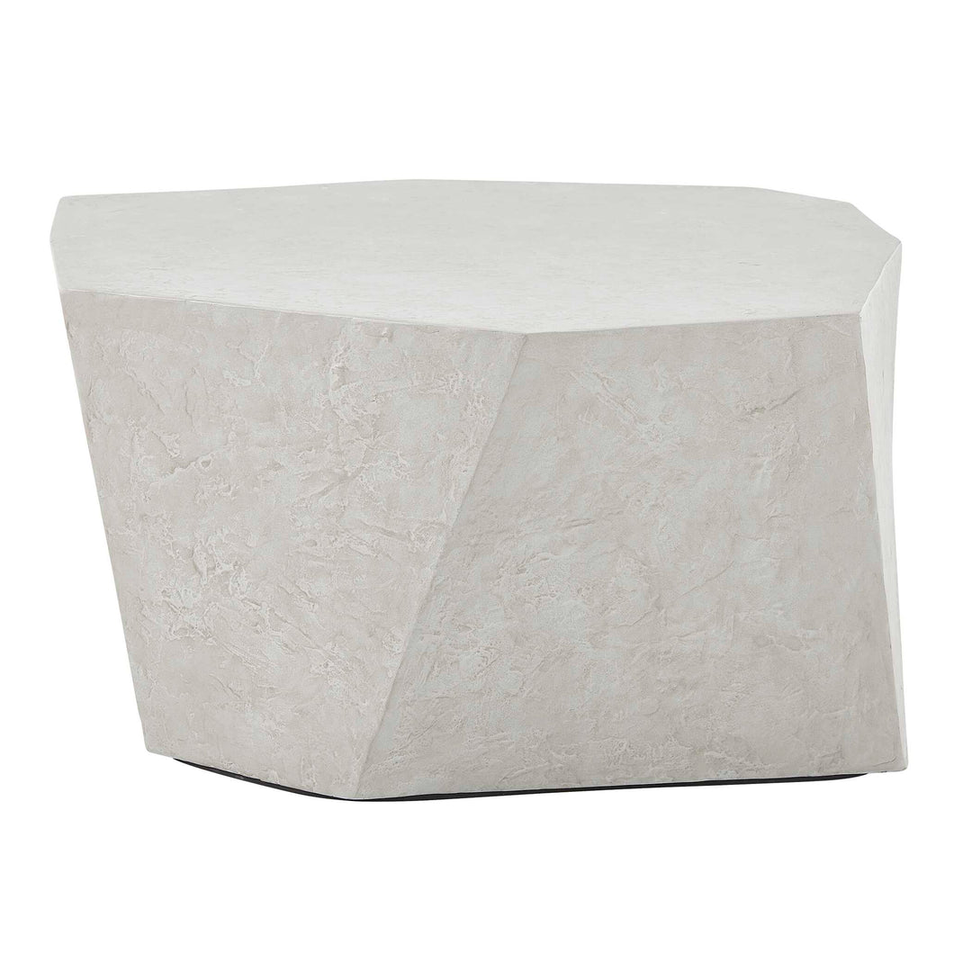 American Home Furniture Uttermost Parra Limestone Outdoor Coffee Table
