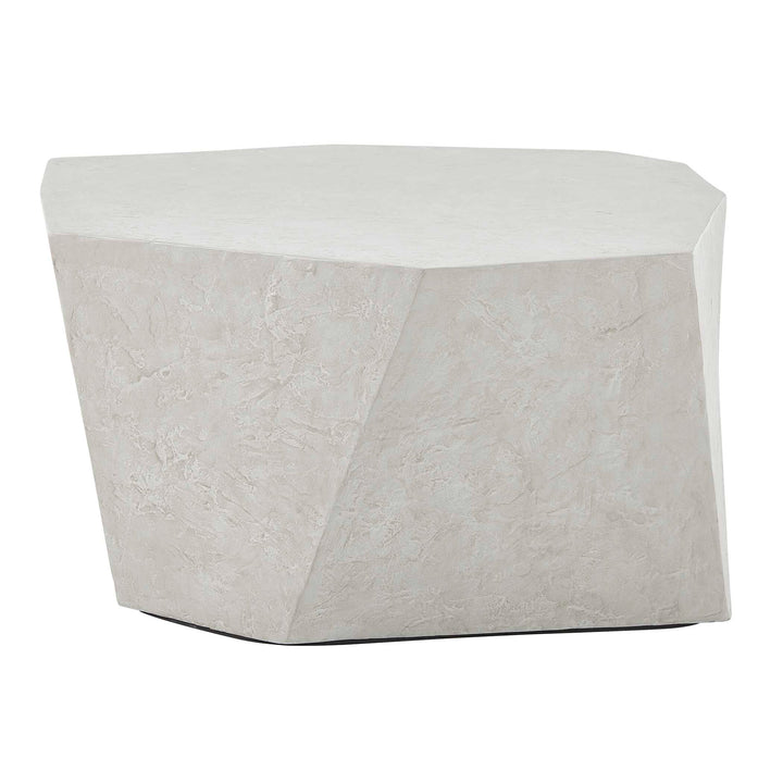 American Home Furniture Uttermost Parra Limestone Outdoor Coffee Table