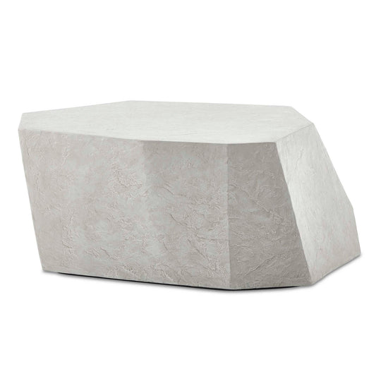 American Home Furniture Uttermost Parra Limestone Outdoor Coffee Table