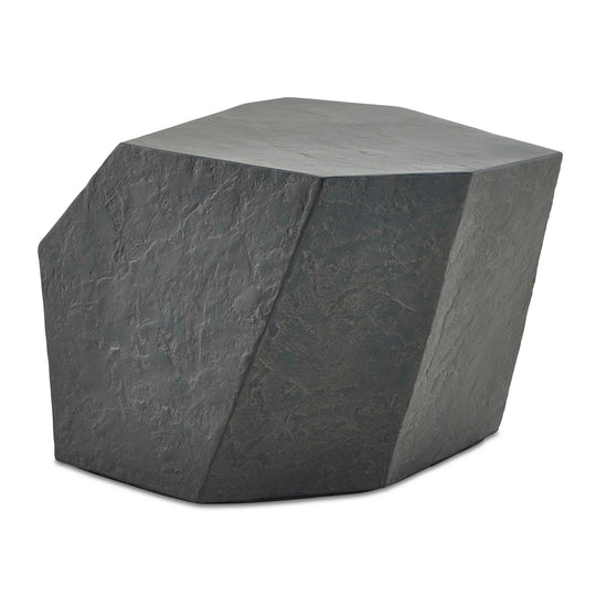 American Home Furniture Uttermost Parra Slate Outdoor Side Table