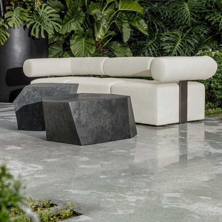 American Home Furniture Uttermost Parra Slate Outdoor Coffee Table