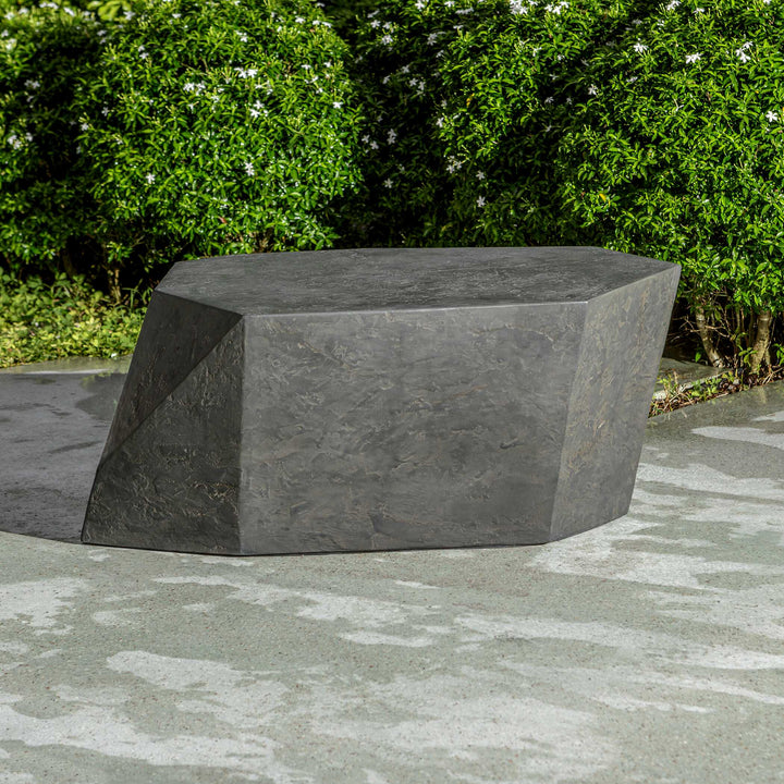 American Home Furniture Uttermost Parra Slate Outdoor Coffee Table